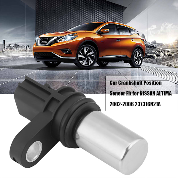 Bil vevaxel positionssensor passar för NISSAN ALTIMA 2002-2006 237316N21A