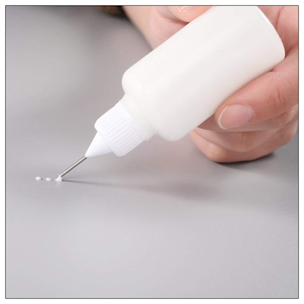 6 stk 30 ml nålespids limflaske DIY Papirkunst Quilling Tool flaske nål flaske applikator