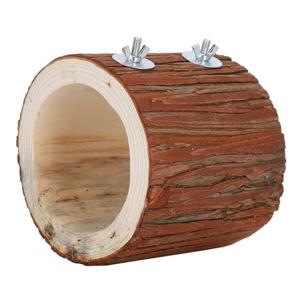 Naturligt træfugletræhulsrede til hamstere, egern, papegøjer