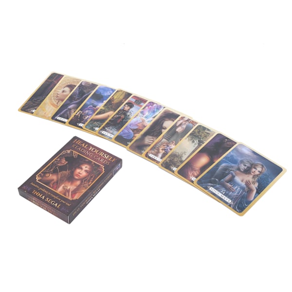 Party Tarotkortstokk Voksen Bærbar Skjebne Divinasjonskort Fremtid Fortellende Brettspill Gave