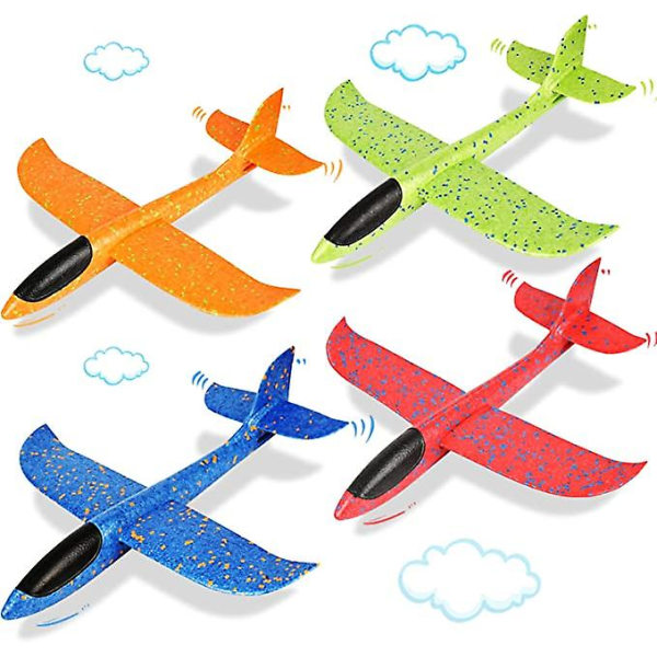 Vcostore kastskum glider, 2 delar uppgradering flygläge Epp (expanderad polypropen) Manuell tröghet Flygplan Hållbara flygplan Camouflage