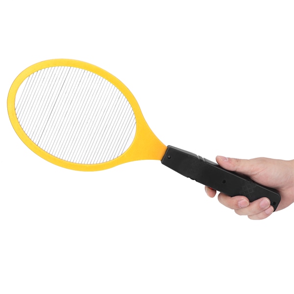 Batteridrevet Elektrisk Fluesmekker Bug Zapper Racket Insektdreper (gul)