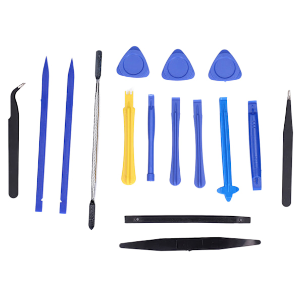 Electronics Repair Tool PVC Plastic Opening Pry Bar Triangular Sheet Spudger Tweezers Kit
