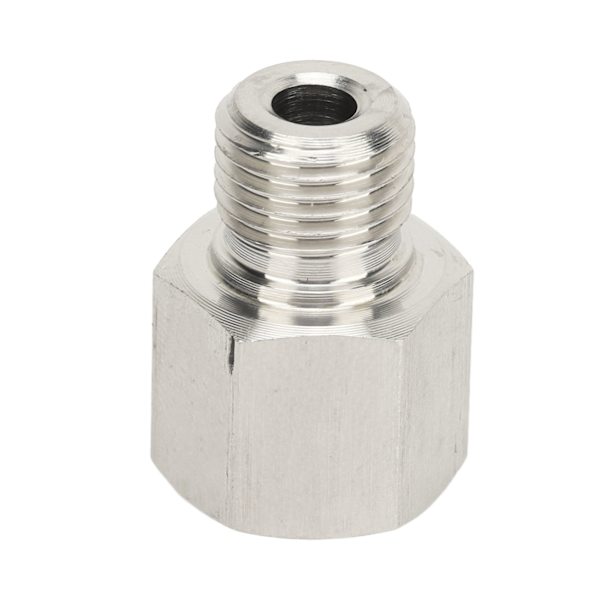 Paineanturin lähetysadapter Tiivis ruostumaton teräs 1/8in NPT naaras M10x1.0 urosadapterilla ja tiivisteellä
