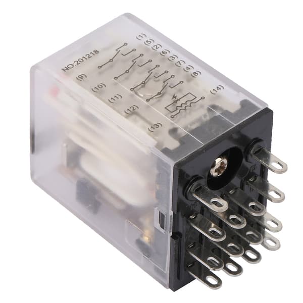 BEMM4C 14-benet 5A Mini Power Mellemrelæ Elektromagnetisk Relæ (24VAC)