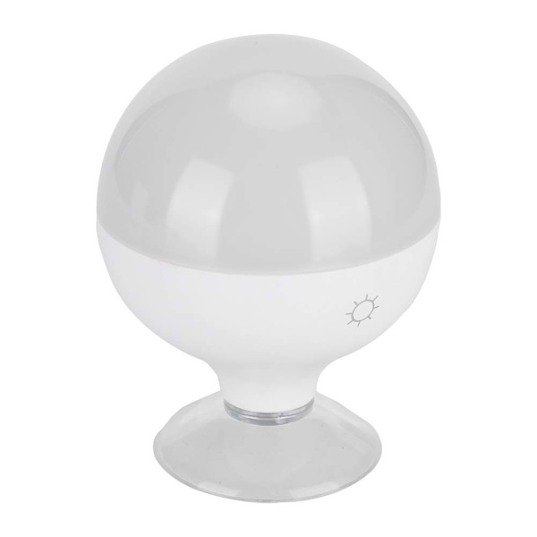 LED Makeup Glödlampa Justerbar Ljus Färger Uppladdningsbar Sugtyp Smink Glödlampa Vit