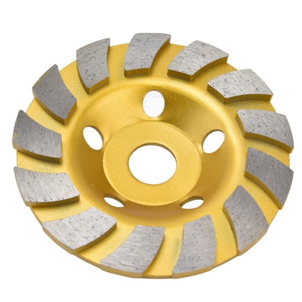 125 mm snabbskärande turbo diamantsegmenterad slipskiva för murverk
