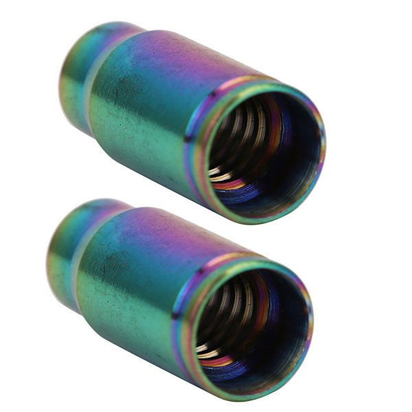 2 stk Titanium Legering Ventilkapsler til Cykel Dæk Støvbeskyttelse Landevejscykler Tilbehør Fransk Ventil Farverige