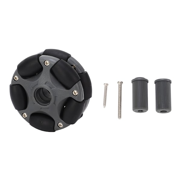 58 mm muoviset Omni-pyörät, kaksinkertaiset pyörivät Omni-suuntaiset pyörät, vaihto-osat 14135