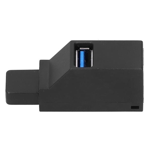 Portabel USB-hub med hög hastighet, 3 portar, med snodd, USB2.0 USB3.0-gränssnitt, datortillbehör