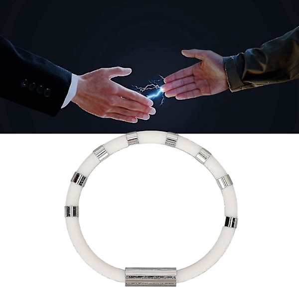 Justerbar Anti-Statisk Silikon Armbånd til Kvinder Mænd - Blå