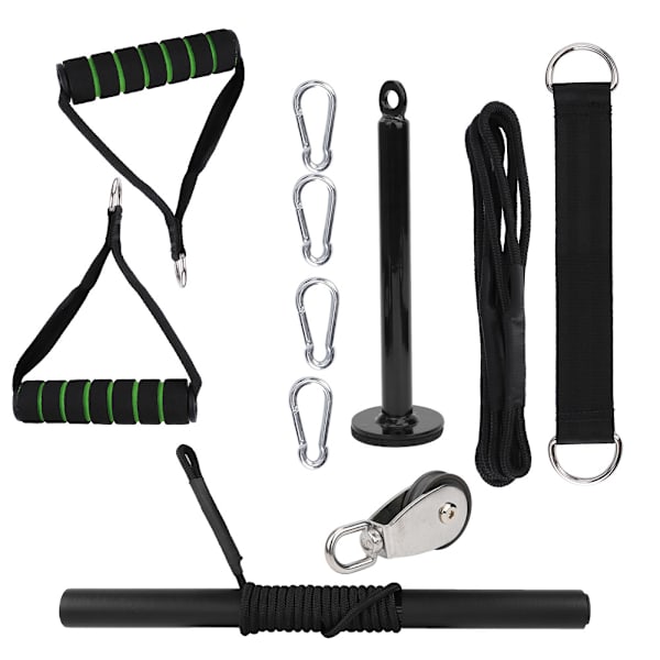 11 stk/sæt DIY Træningsudstyr Tilbehør Hjemstyrke Power Training Device Kit