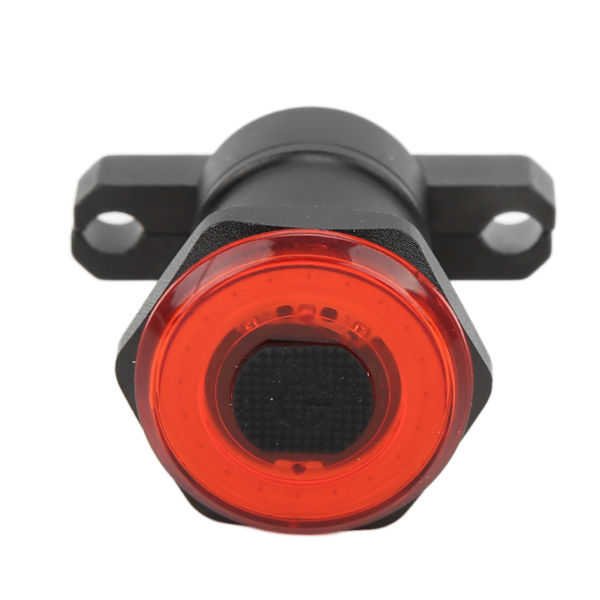 MEROCA WR25 Älykäs Pyörän Induktio Takavalo USB Ladattava Jarrutunnistava Varoitusvalo (WR25 Tyynyasennus Takavalo Musta [Korkea Kirkkaus 100lm])