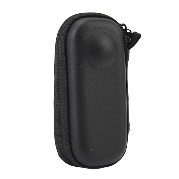 Actionkamera Hard Case Oppbevaringsveske PU Shell Soft Liner Bærbar actionkamerautstyr for Insta360 ONE X3 X2 Svart