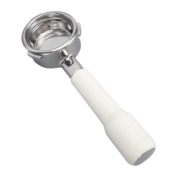 58 mm 3-korvainen Bottomless Portafilter Kahvi Bottomless Portafilter Barsetto Kahvikoneelle C2 Muovi Valkoinen