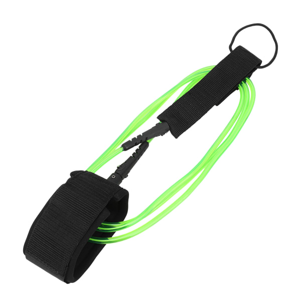 TPU 7 mm elastisk vattensportfotsrep Surfingpaddelbräda Ankelfjäder Traction Strapgreen