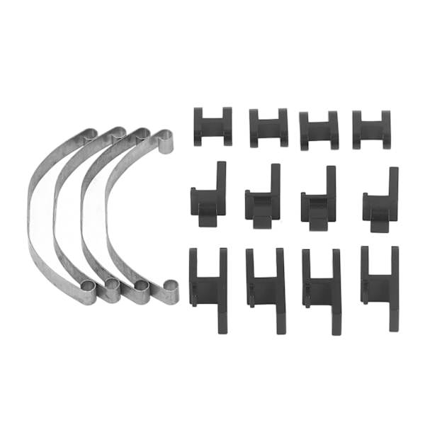 RC fjederophæng aluminiumlegering fjederophængsstang Passer til WPL B4 24 1/16 RC bil sort
