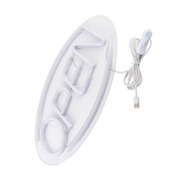 Avoin Kirjainmuotoinen Riippuva LED-Neonvalo Kaupan Näyttö USB LED-valo Koti- ja Kauppaan