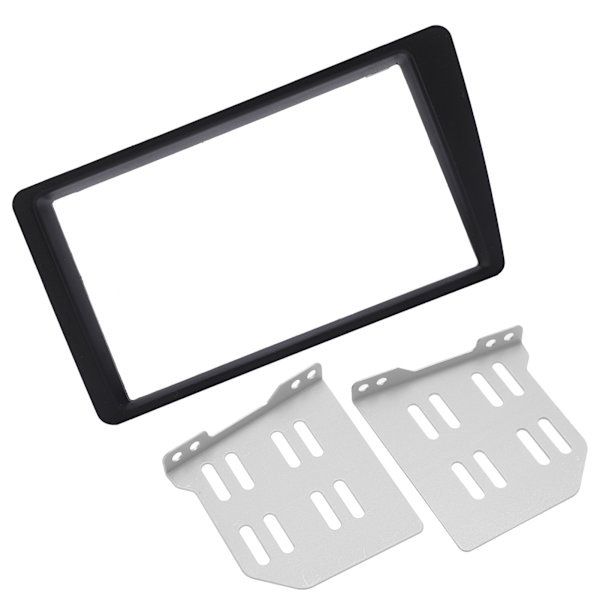 2Din Radio Stereo Fascia Dash Frame Trim Bytte for Honda Civic LHD 2001-2005