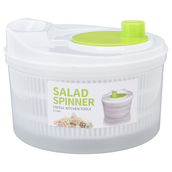 Salladstork Multifunktion Stor 3L grönsakstork med skål och durkslag för matlagning