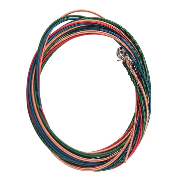 Färgglada 4-strängade elbassträngar 1,16 mm 1,44 mm 2,0 mm 2,54 mm