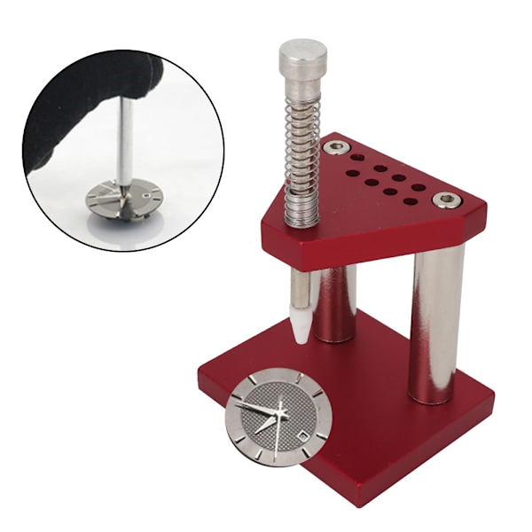 Klocka Hand Kolv Avdragare Avlägsnare Fitting Presser Kit Klockreparationsverktygssats