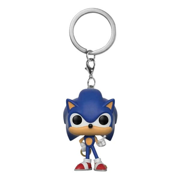 Populær Game Mus Figur Nøglering PVC Figur Ornament Gave til Børn Game Lover