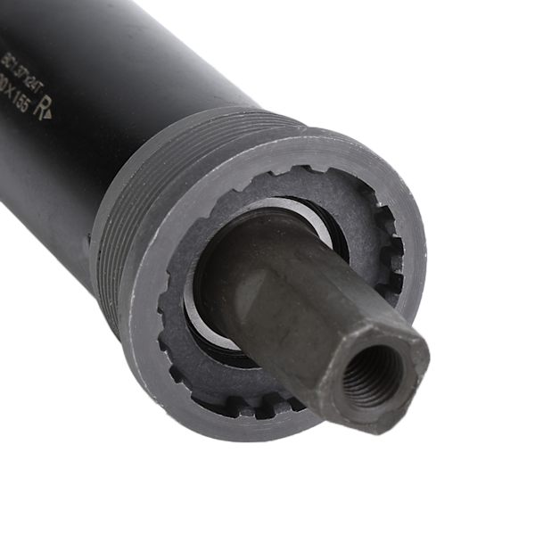 Pyörän neliömäinen kartiomainen kierteinen pohjakiinnitys BSA paksuille lumipyörille 100*155mm