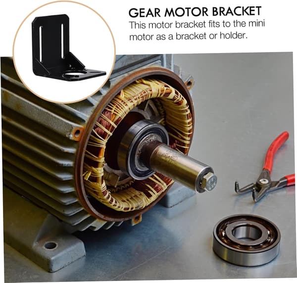 4 stk. motorbeslag stepmotor monteringsholder beslag stativ kompatibel med printer