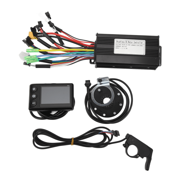 Bicycle Lithium Battery Retrofit Kit with S866 LCD Panel Good Heat Dissipation Waterproof 26A Bike Motor Controller Conversion Kit