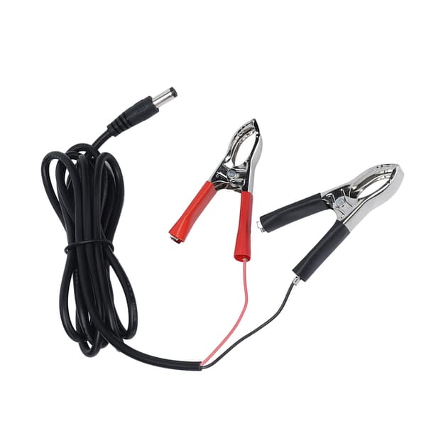 Batteriladerkabeladapter Klemme Ladeklips Kobling 1,5 meter 12V‑24V Tilbehør