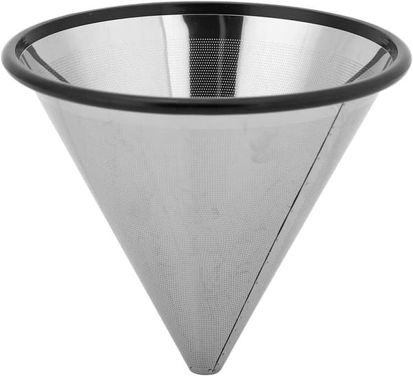 Kaffefilter, YJ‑99A3 Kaffefilter i rustfritt stål, te- og kaffedryppfilter, kaffenettfilter