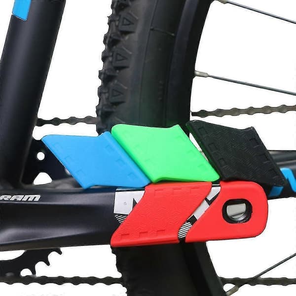 4-delat silikon vevarmsskydd för cykel (grönt)