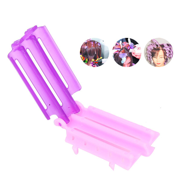 Manuel Hårfletning Curler Clips Preming Fluffy Barbers Hårstyling Perm Clip Tools36st