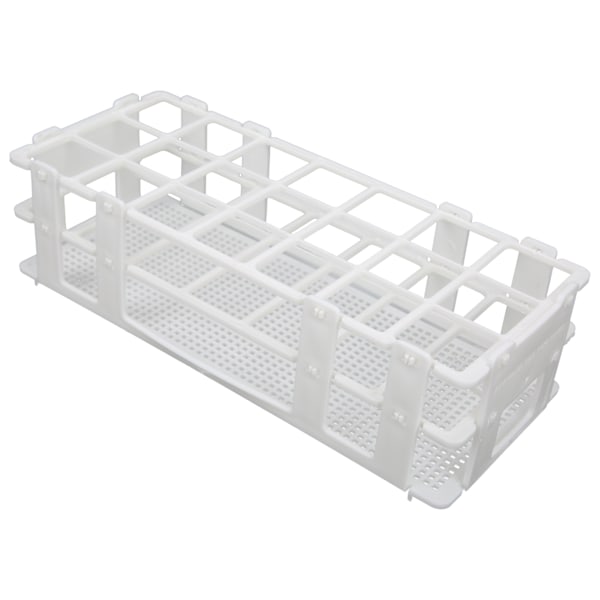 30 mm x 21 hull plastprøverørstativ Montering Avtakbar prøverørsholder for laboratorium