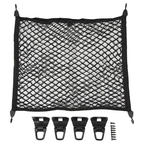 Bagagerumsnet Nylon Elastisk Opbevaringsorganisator Netudskiftning til Tesla Model Y 2020 til 2023
