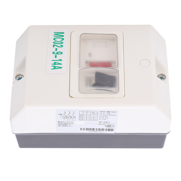 Motor Protection Circuit Breaker Switch Waterproof Protective Switch MC02-9-14A 220V/380V