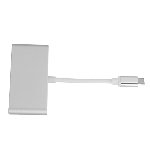 Typ C till USB Hub Aluminium 3 Portar USB 2.0 3.0 Hub för mus Tangentbord USB-gränssnittsenhet