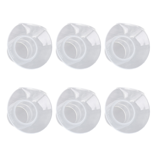 6st flänsinsatser Hands Free Bust Pump Bärbar Portable Spectra 24mm Shields Flänsar 21mm / 0.8in