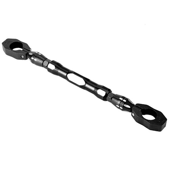 Justerbar balansstång för motorcykel 7/8" 22 mm Styre förstärker spaken (svart)