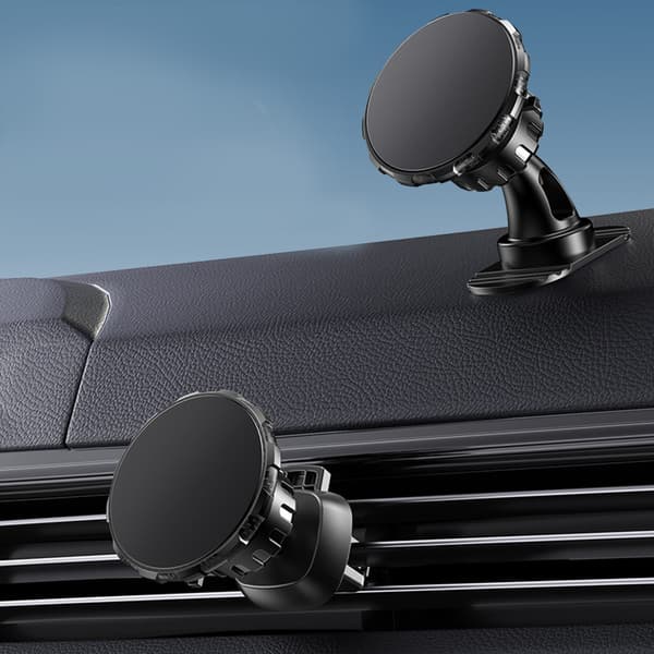 N50 Magnetisk Telefonholder 360° Rotation Paste Installation Dash Luftventil Mobiltelefonholder til Bil