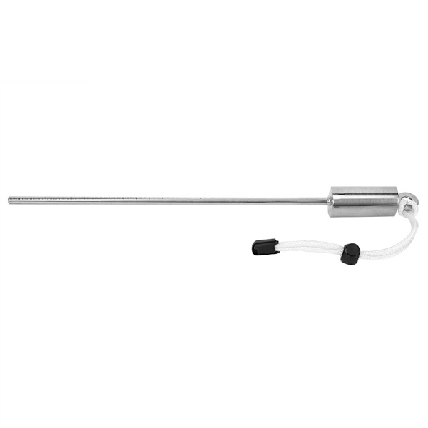 KEEPdiving Rostfritt stål 30 cm Dykning Hummer Stick Pointer Underwater Shaker Noise Maker med skala handrem