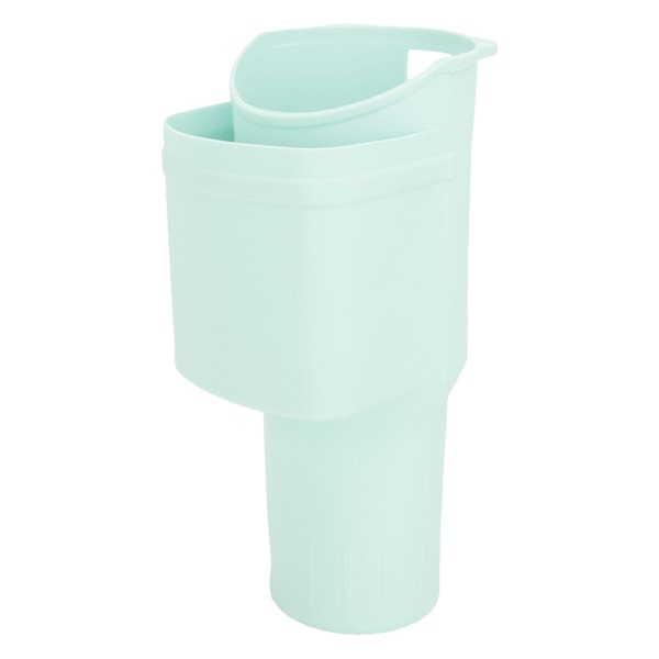 Kopp silikonstövelfodral med fickkedjerem Flexibel mjuk silikon vattenflaskhållare för 40 oz kopp grön