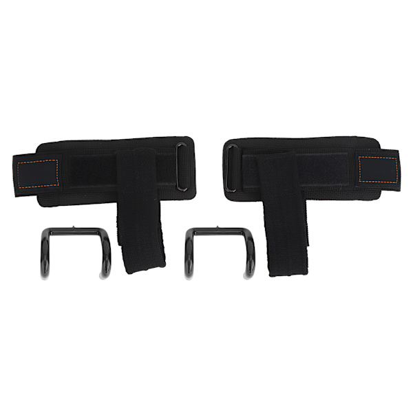 1 Par Træningshåndledsstropper Løft Pull Up Strap Kroge Vægtløftning Anti-Slip Greb Armbånd Power Training