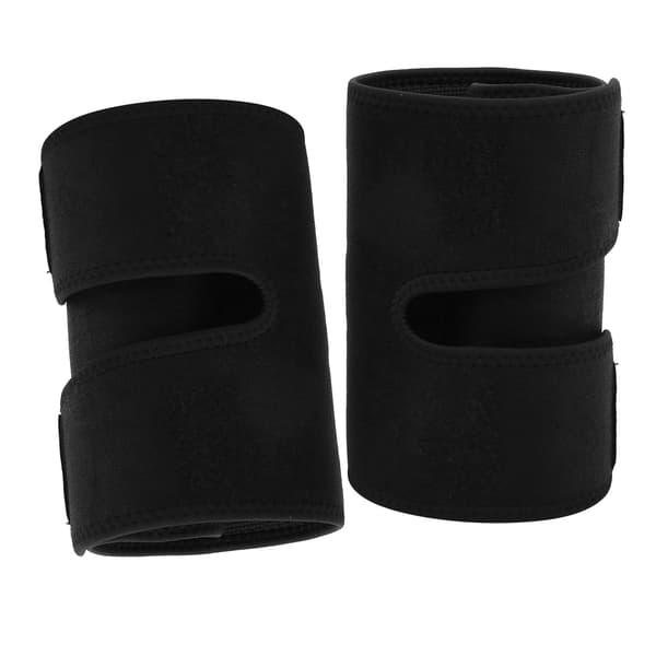 2ST Elastisk kompresjon Sport Benstøtte Brace Wrap Protector Fitness AccessoryXL
