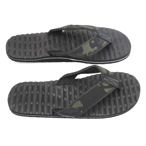 Lättviktsflipflops för sommaren MultiLayer AntiSlip tofflor Mjuka EVA flipflops(45 )