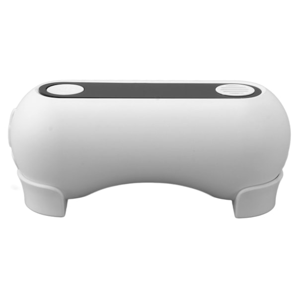 Vit Automatisk Toalettspolare Hands Free Non Touch Beröringsfri 0,25S Induktion Toalettspolningsverktyg 2000mAh