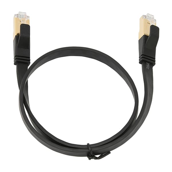 Cat 8 Ethernet Kabel 40Gbps 2000Mhz RJ45 Han Interface 0.5 meter/19.7in Ethernet Ledning til PS5 til Router