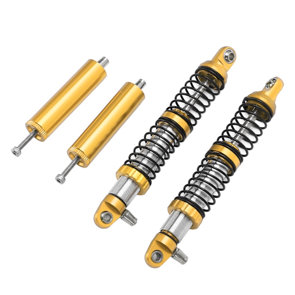 1 par främre bakre stötdämpare RC biluppgraderingsdelar för AXIAL SCX10 1/10 fjärrkontroll CarGold