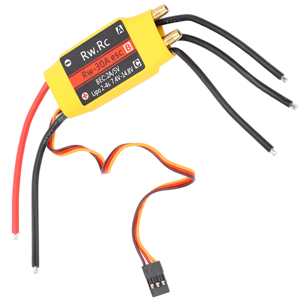 30A ESC Brushless Vannkjølt Elektrisk Hastighetsregulator ESC for RC Båtm modell
